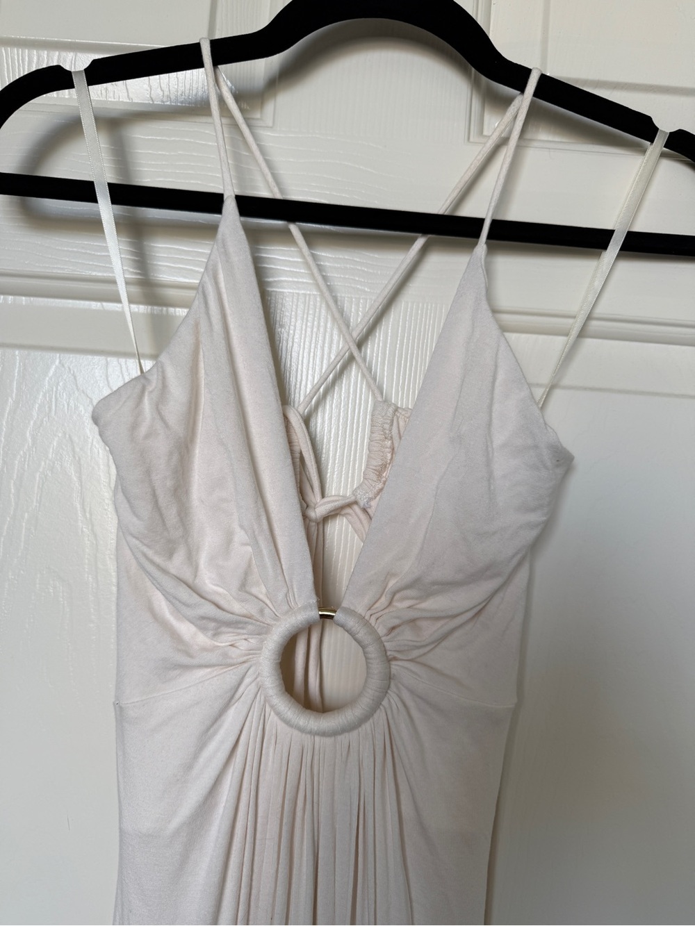 Sky White Maxi Dress NWT size Small - Picture 2 of 5